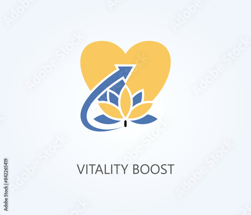  Vitallity Boost Vector, Icon Or Logo Sign Symbol Illustration 
