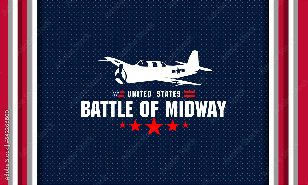 Battle of Midway vektor background , June 4-6, 1942 . a historic naval battle between the United States and Japan during World War II. Battle of Midway vektor background , June 4-6, 1942 . a historic naval battle between the United States and Japan during World War II.