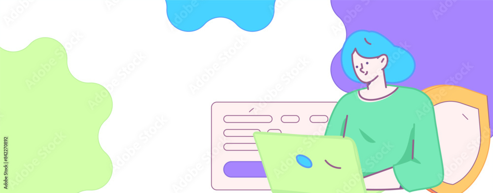 Business network security character flat vector concept operation hand drawn illustration
Business network security character flat vector concept operation hand drawn illustration