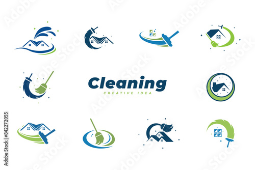 cleaning service  design vector template