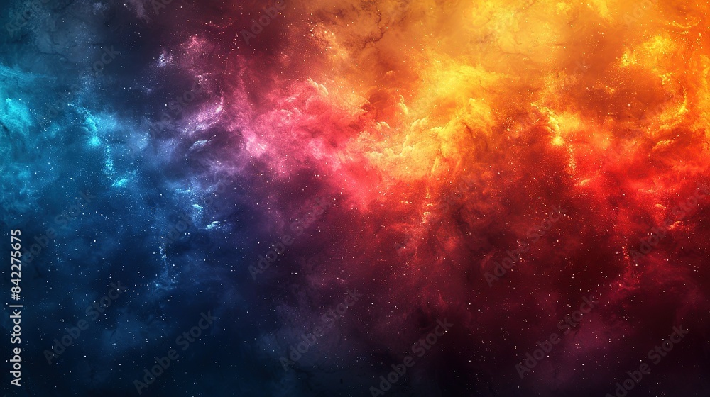 Sizzling Summer Spectrum: Teal-Orange-Red-Blue Noise Design Sizzling Summer Spectrum: Teal-Orange-Red-Blue Noise Design