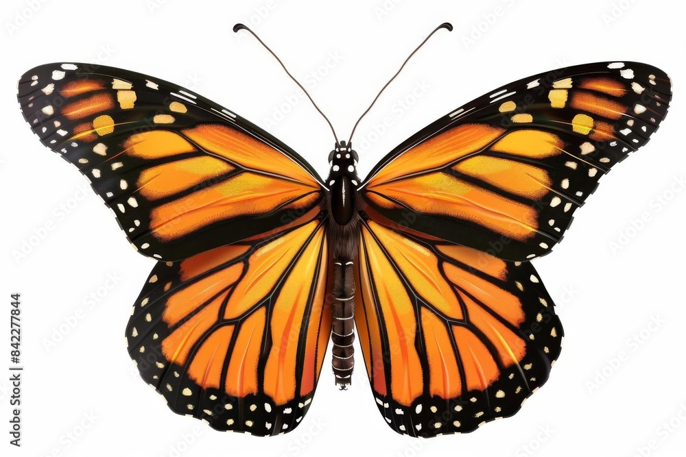 Symmetrical Viceroy Butterfly Wings Symmetrical Viceroy Butterfly Wings