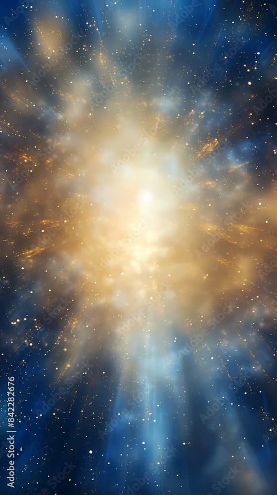 Naklejka premium Abstract glowing background