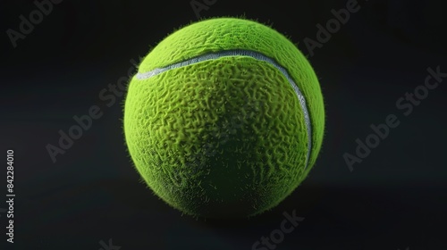 Magnificent Closeup of tennis ball © Kashem
