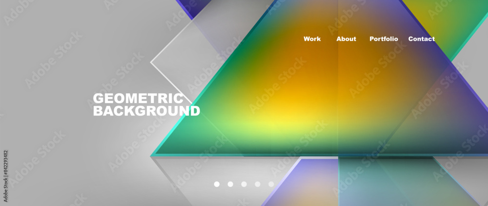 Gradient triangle geometric minimal wallpaper Gradient triangle geometric minimal wallpaper