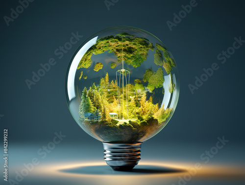 Sustainable development and eco energy concept