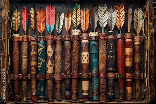 A quiver that crafts arrows from the elements, each shot tailored to the archer's need