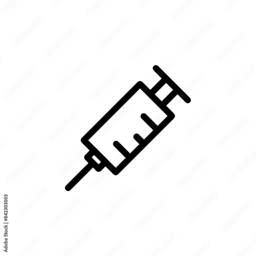 Injection icon with simple and modern design Injection icon with simple and modern design