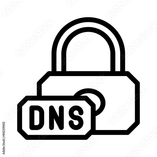 dns line icon