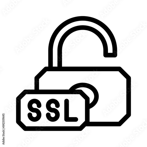 ssl line icon