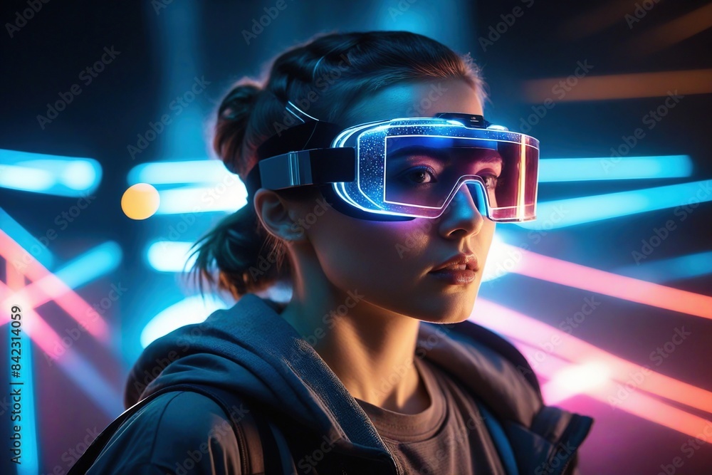 Scientific and technological concept image Scientific and technological concept image