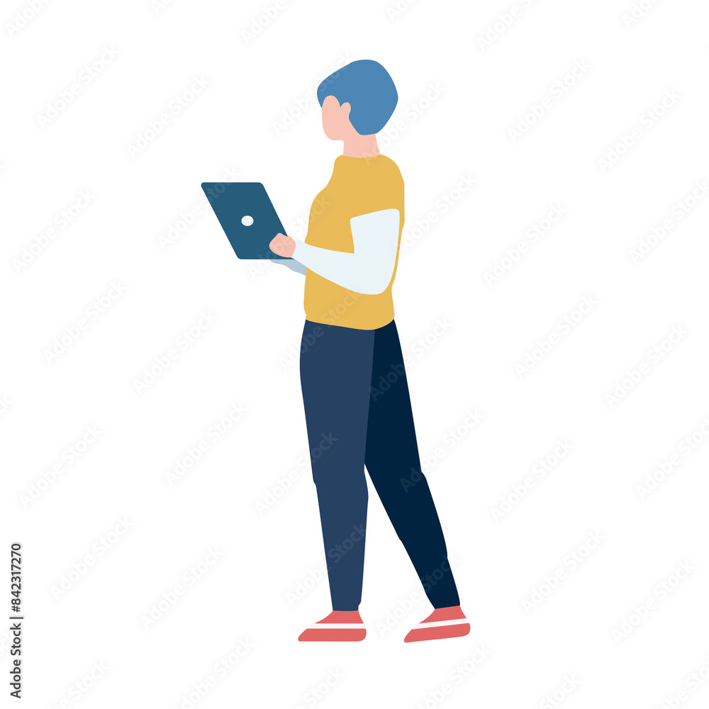 Working people flat style Working people flat style