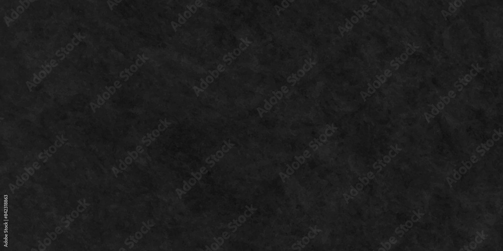 Fototapeta premium Dark Black background texture, old vintage charcoal black backdrop paper with watercolor. Abstract background with black wall surface, black stucco texture. Black gray satin dark texture.