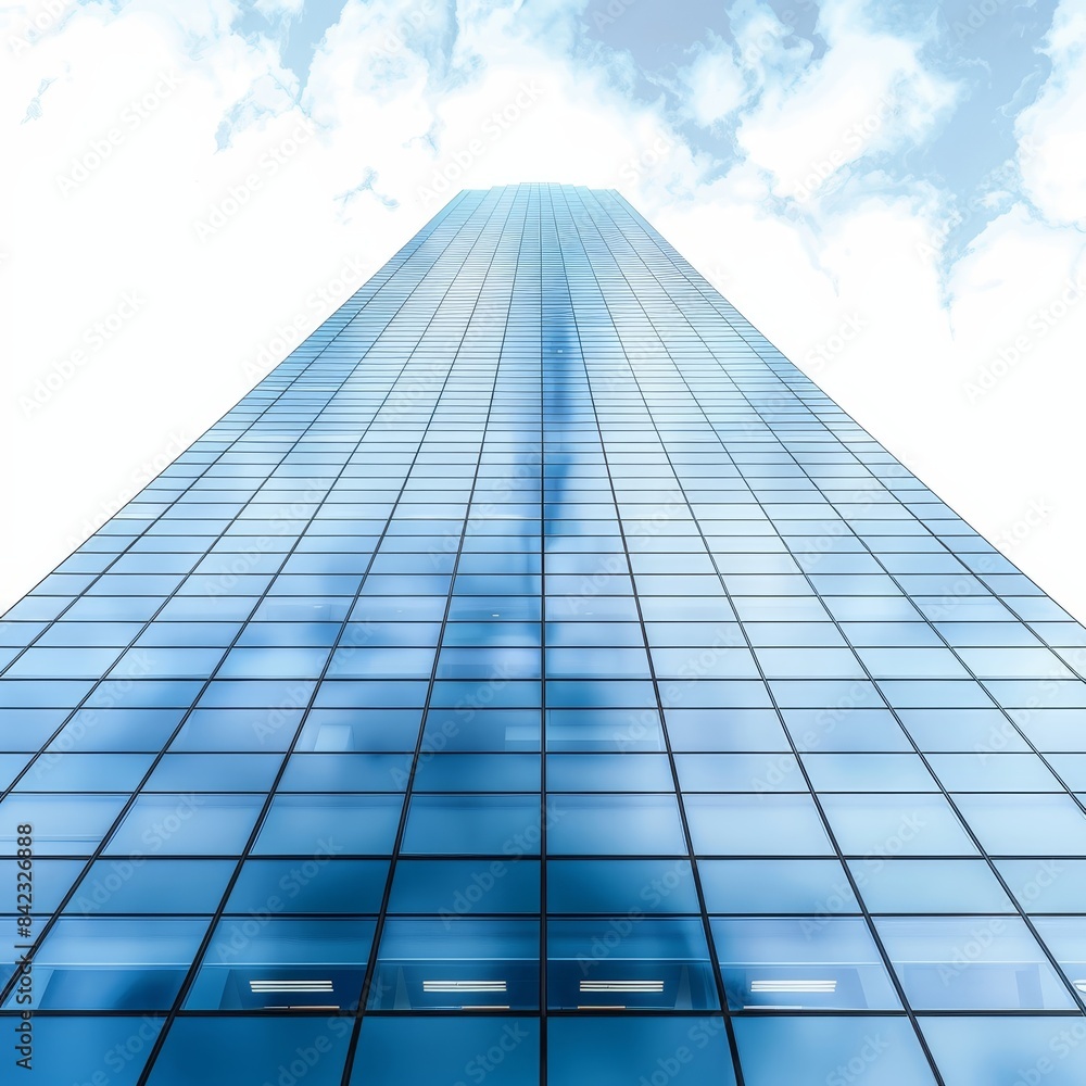 tall building with a lot of windows and a clock tall building with a lot of windows and a clock