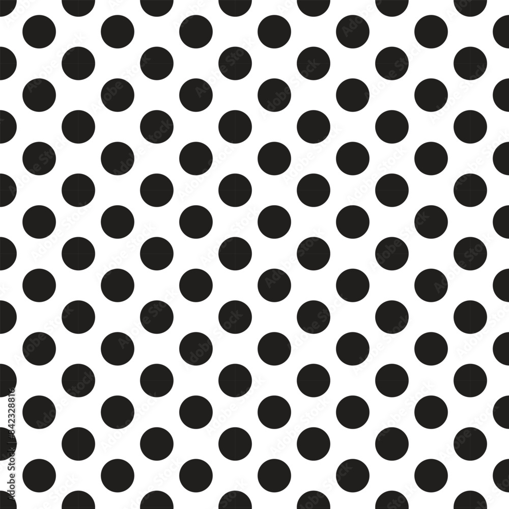 Black polka dot pattern texture . Black and white polka dots pattern . Vector Black polka dot pattern texture . Black and white polka dots pattern . Vector