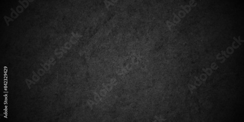 Dark Black grunge stone background texture  old vintage charcoal black backdrop paper with watercolor. Abstract background with black wall surface  black stucco texture. Black gray satin dark texture.