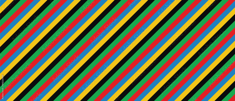abstract geometric background, five olympic colors parallel lines. vector illustration . eps 10 abstract geometric background, five olympic colors parallel lines. vector illustration . eps 10