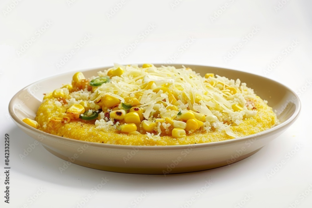Monterey Jack Cheese Polenta with a Creamy Golden Crust Monterey Jack Cheese Polenta with a Creamy Golden Crust