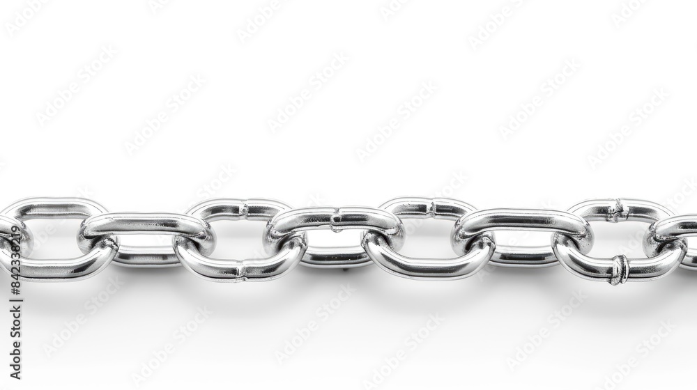 White background chain with clipping path White background chain with clipping path