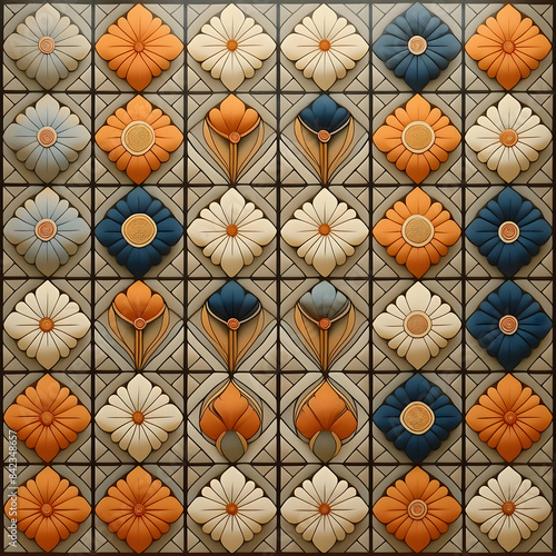 Fabric patterns and backgrounds that are 4 squares and 8 squares that are ready to be printed onto a beautiful canvas.