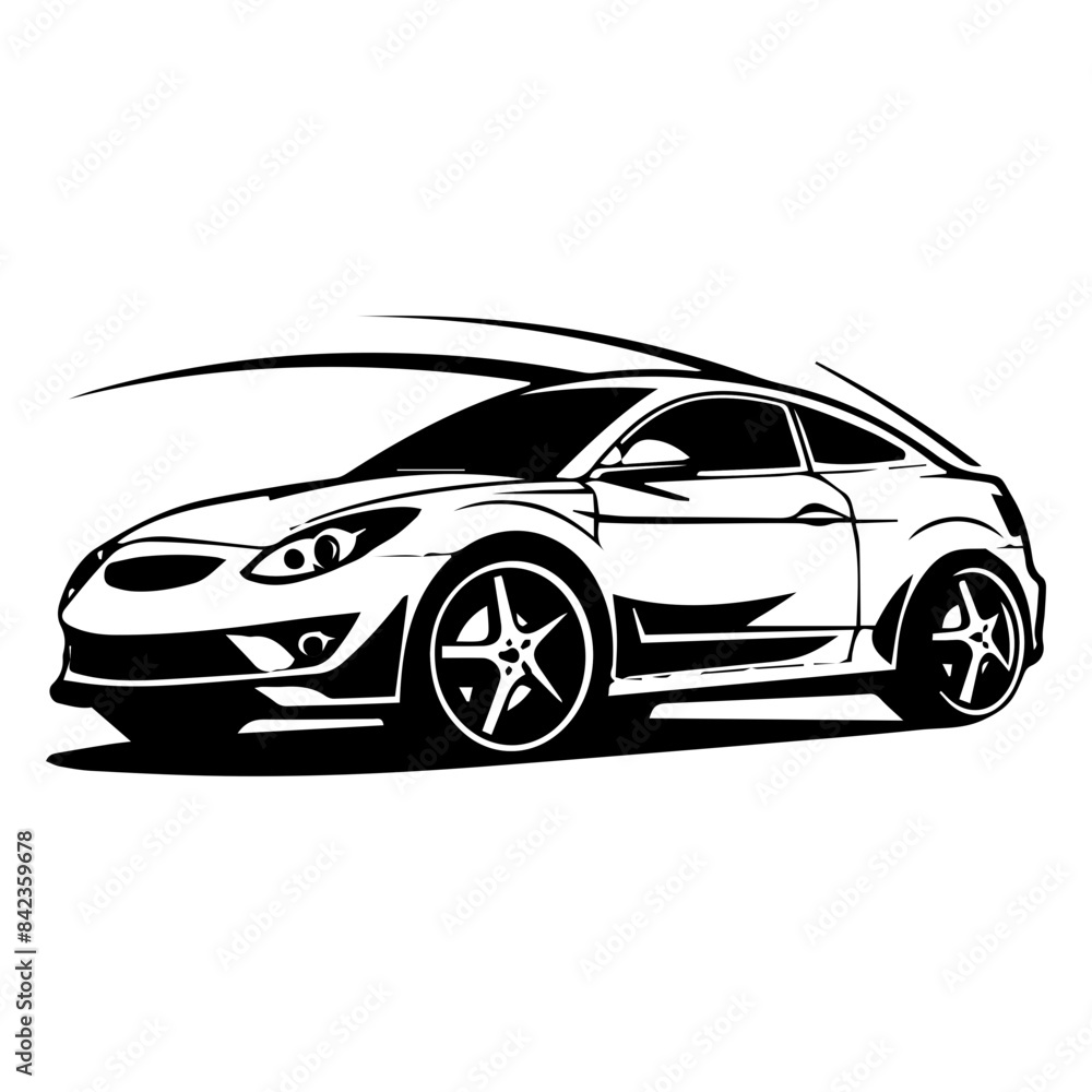 Naklejka premium Car vector