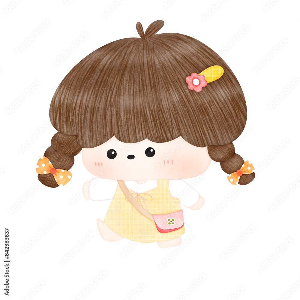 Fototapeta premium The Children walking