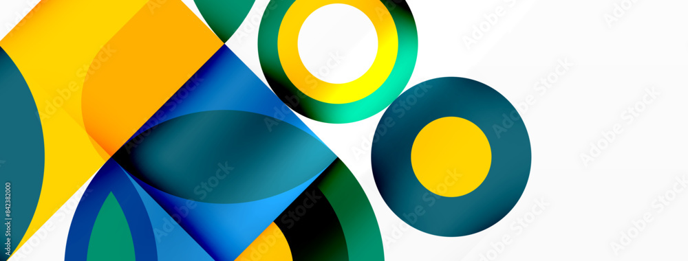 Circles and petals. Geometric beautiful abstract minimal template for Wallpaper, Banner, Background, Card, Book Illustration, landing page Circles and petals. Geometric beautiful abstract minimal template for Wallpaper, Banner, Background, Card, Book Illustration, landing page