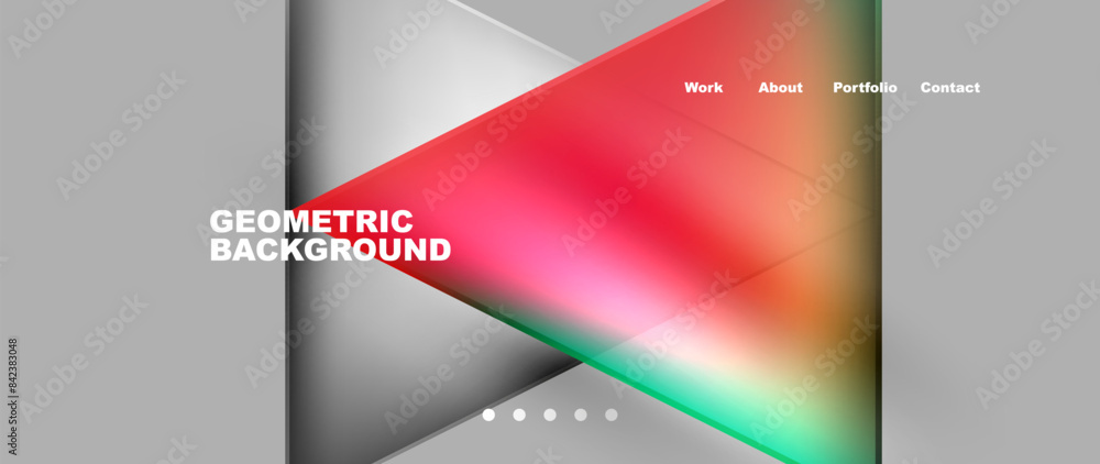 Gradient triangle geometric minimal wallpaper Gradient triangle geometric minimal wallpaper