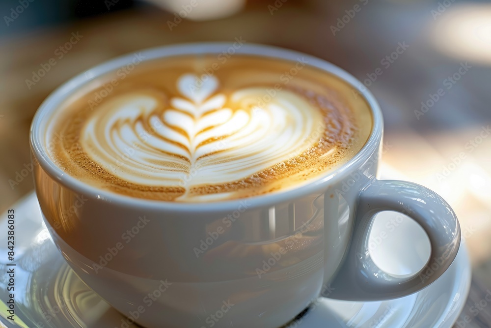 A Close Up of a Cup of Coffee on a Table
A Close Up of a Cup of Coffee on a Table