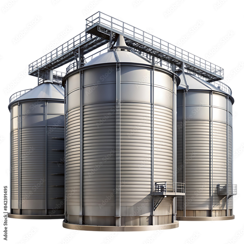 large storage tanks and silos used-for storing raw transparent background large storage tanks and silos used-for storing raw transparent background