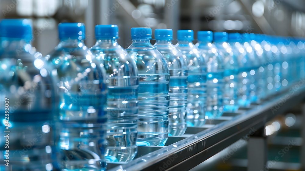 Bottled Water Production Line Industrial Automation Conveyor System Bottled Water Production Line Industrial Automation Conveyor System