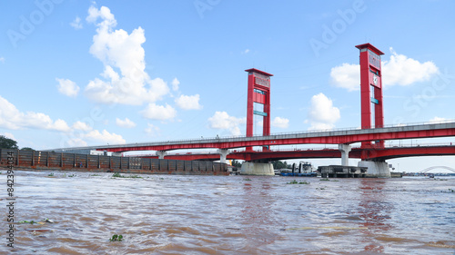 Ampera Bridge is a vertical-lift bridge in the city of Palembang, South Sumatra, Indonesia.