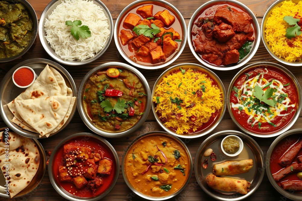 indian traditional food by generative ai indian traditional food by generative ai