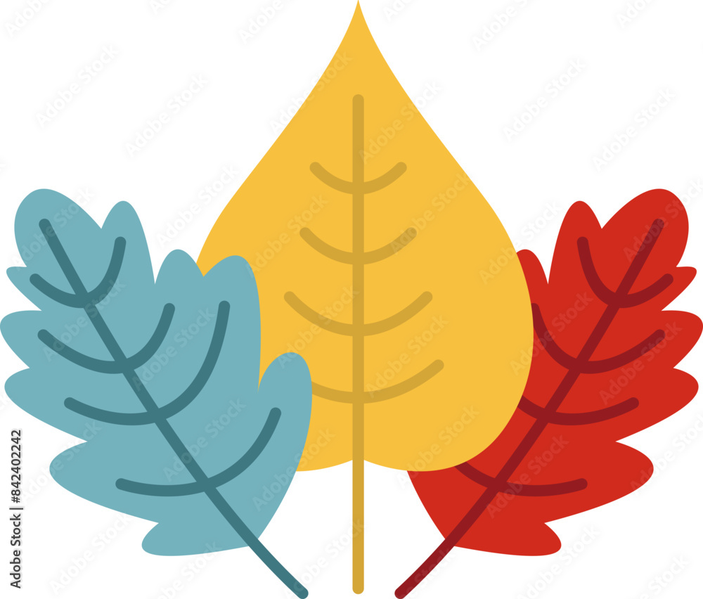 Autumn Leaves Illustration Element Autumn Leaves Illustration Element