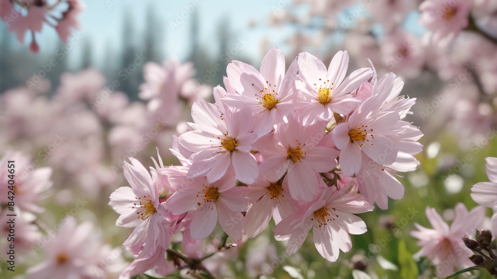 Springtime Whispers: Feeling the soft touch of the spring breeze as it gently stirs the petals of flowers and carries the promise of warmer days, Generative AI Springtime Whispers: Feeling the soft touch of the spring breeze as it gently stirs the petals of flowers and carries the promise of warmer days, Generative AI