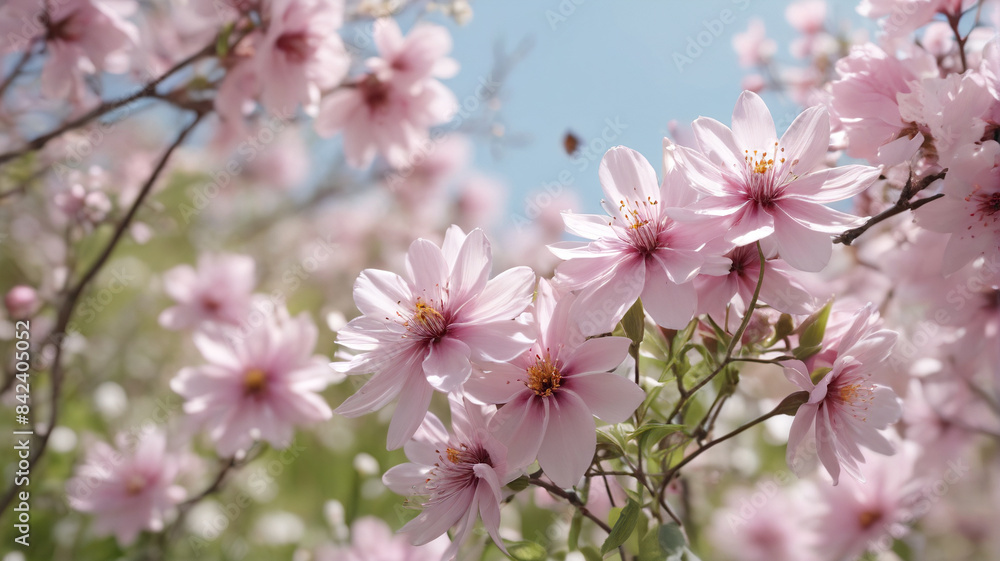 Springtime Whispers: Feeling the soft touch of the spring breeze as it gently stirs the petals of flowers and carries the promise of warmer days, Generative AI Springtime Whispers: Feeling the soft touch of the spring breeze as it gently stirs the petals of flowers and carries the promise of warmer days, Generative AI