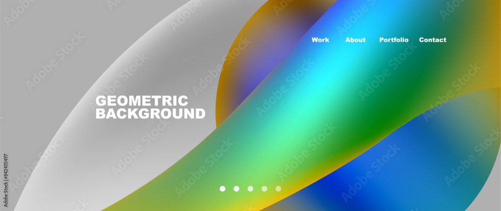 Dynamic flowing shapes concept design composition. Vector Illustration For Wallpaper, Banner, Background, Card, Book Illustration, landing page Dynamic flowing shapes concept design composition. Vector Illustration For Wallpaper, Banner, Background, Card, Book Illustration, landing page