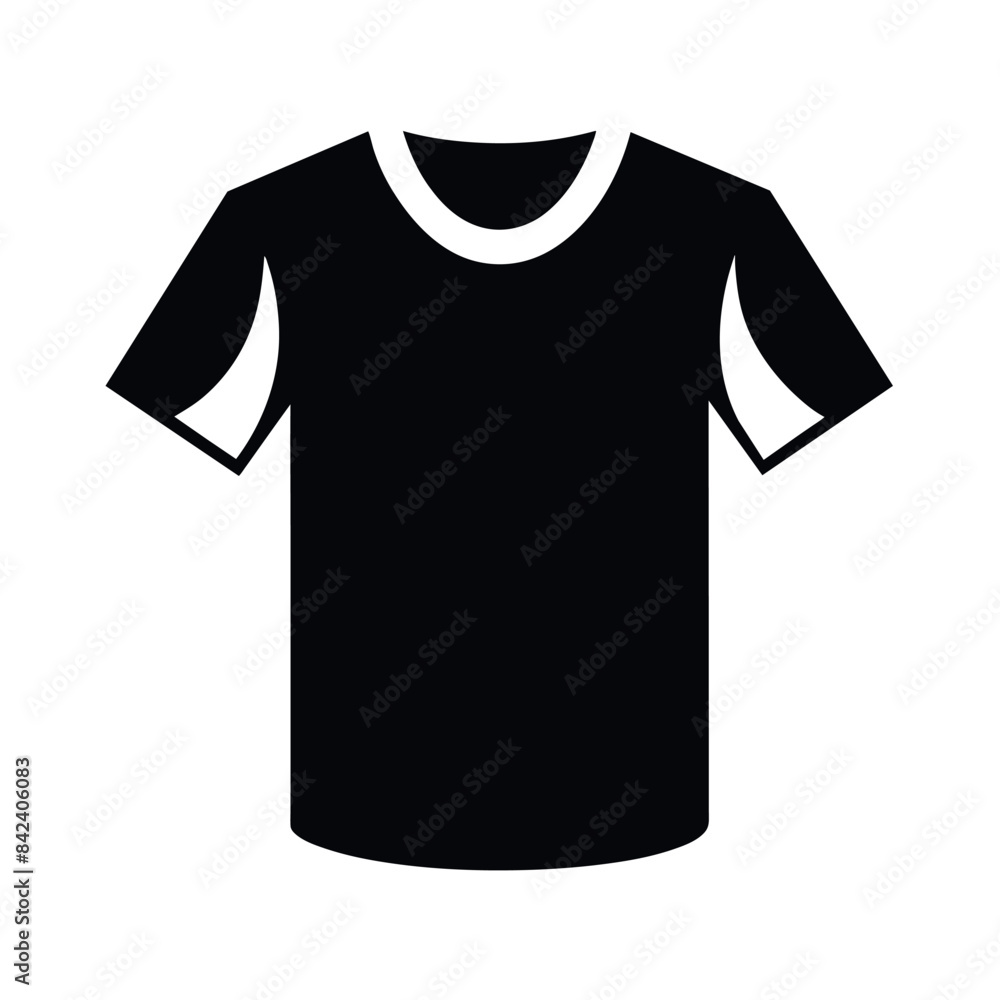 a modern and stylish T-shirt mockup vector silhouette, white background a modern and stylish T-shirt mockup vector silhouette, white background