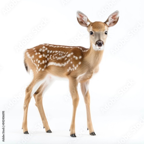 Deer isolated on white background  © Chayna