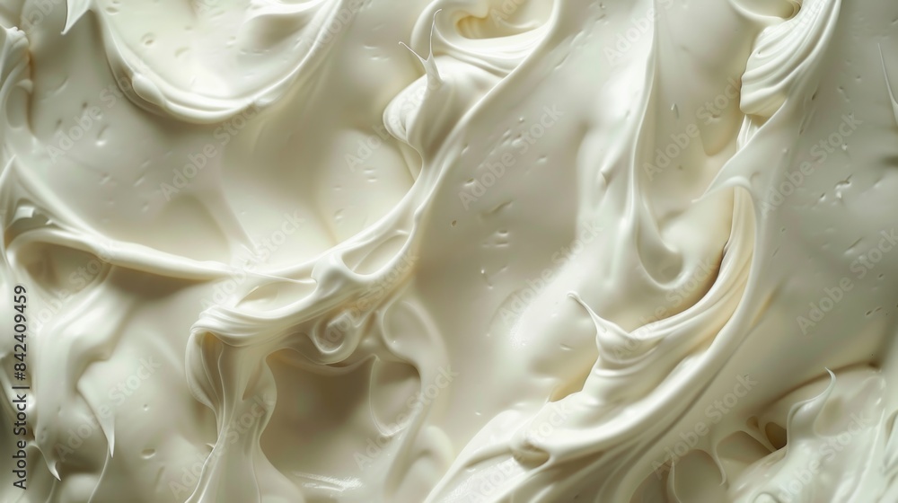 A detailed view of a cake with a smooth white frosting, perfect for showcasing the texture and design A detailed view of a cake with a smooth white frosting, perfect for showcasing the texture and design