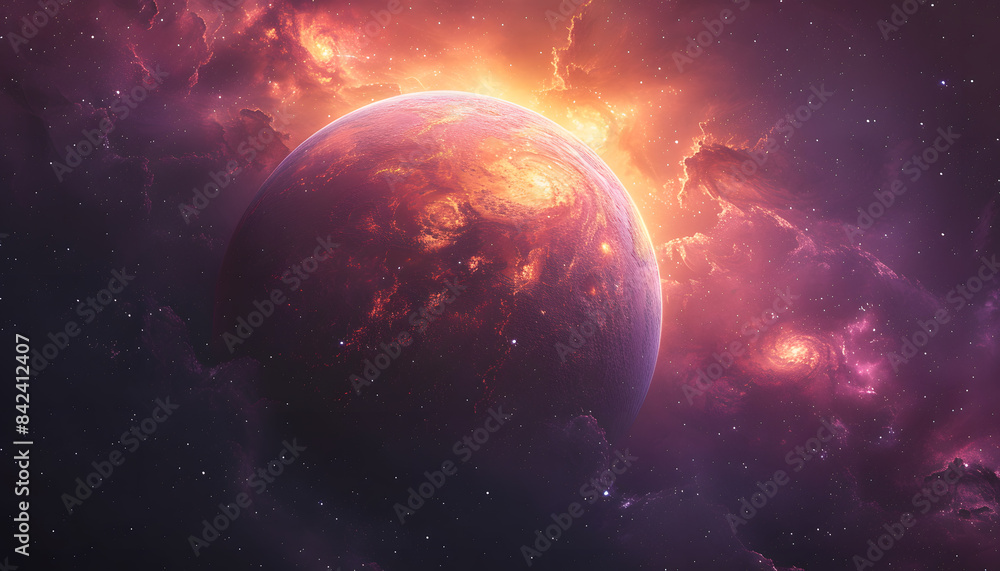 Fototapeta premium space background