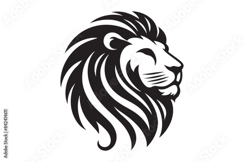 Tiger silhouette vector illustration 