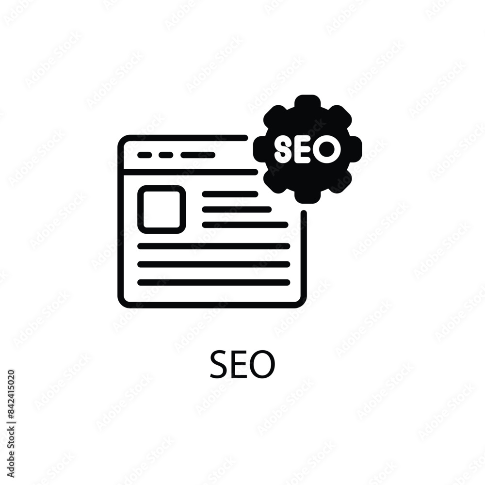 SEO vector icon SEO vector icon