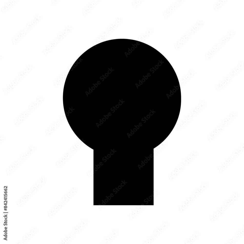 Keyhole vector icon. Lock illustration sign. Key symbol or logo. Keyhole vector icon. Lock illustration sign. Key symbol or logo.