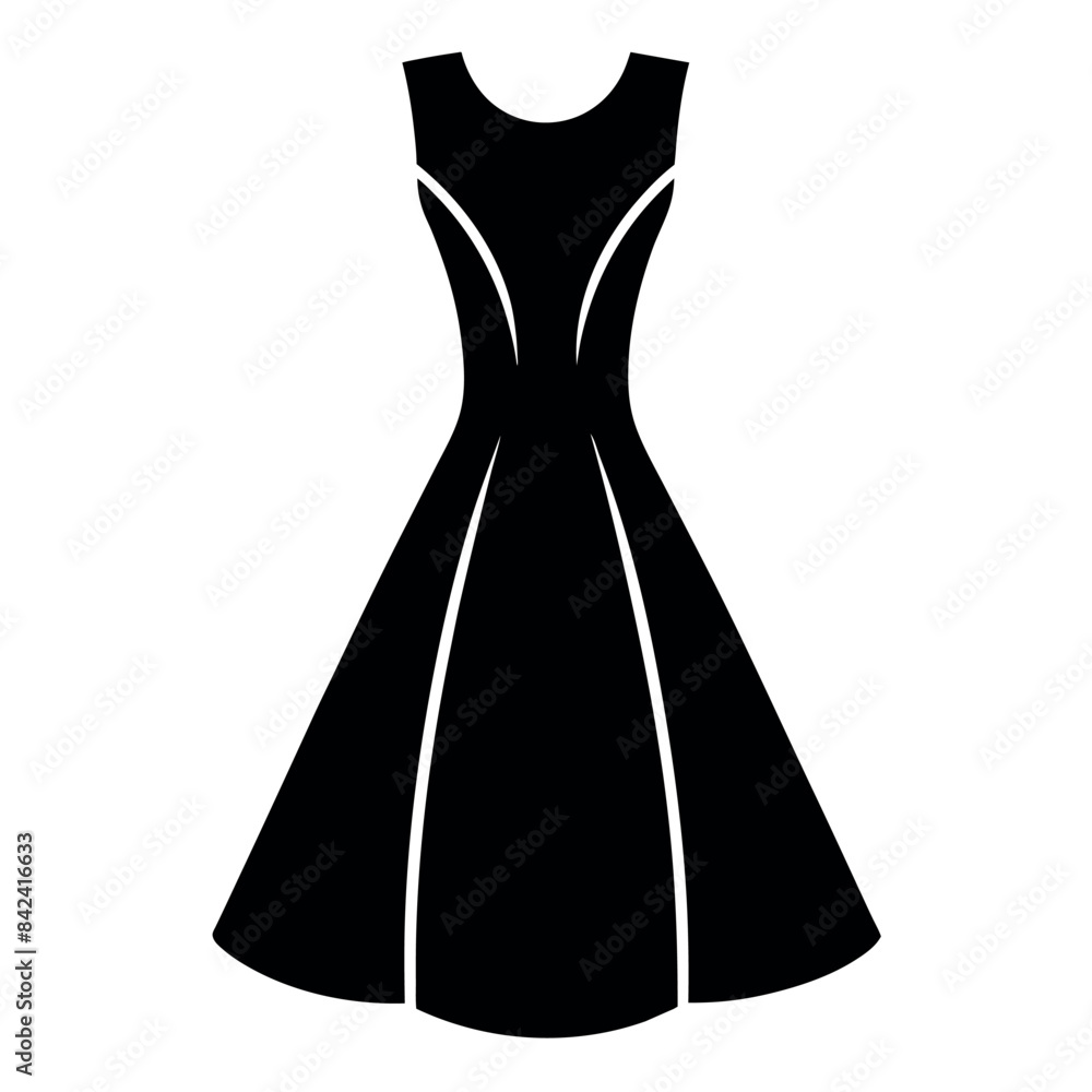 minimal and simple baby frock vector silhouette, white background minimal and simple baby frock vector silhouette, white background