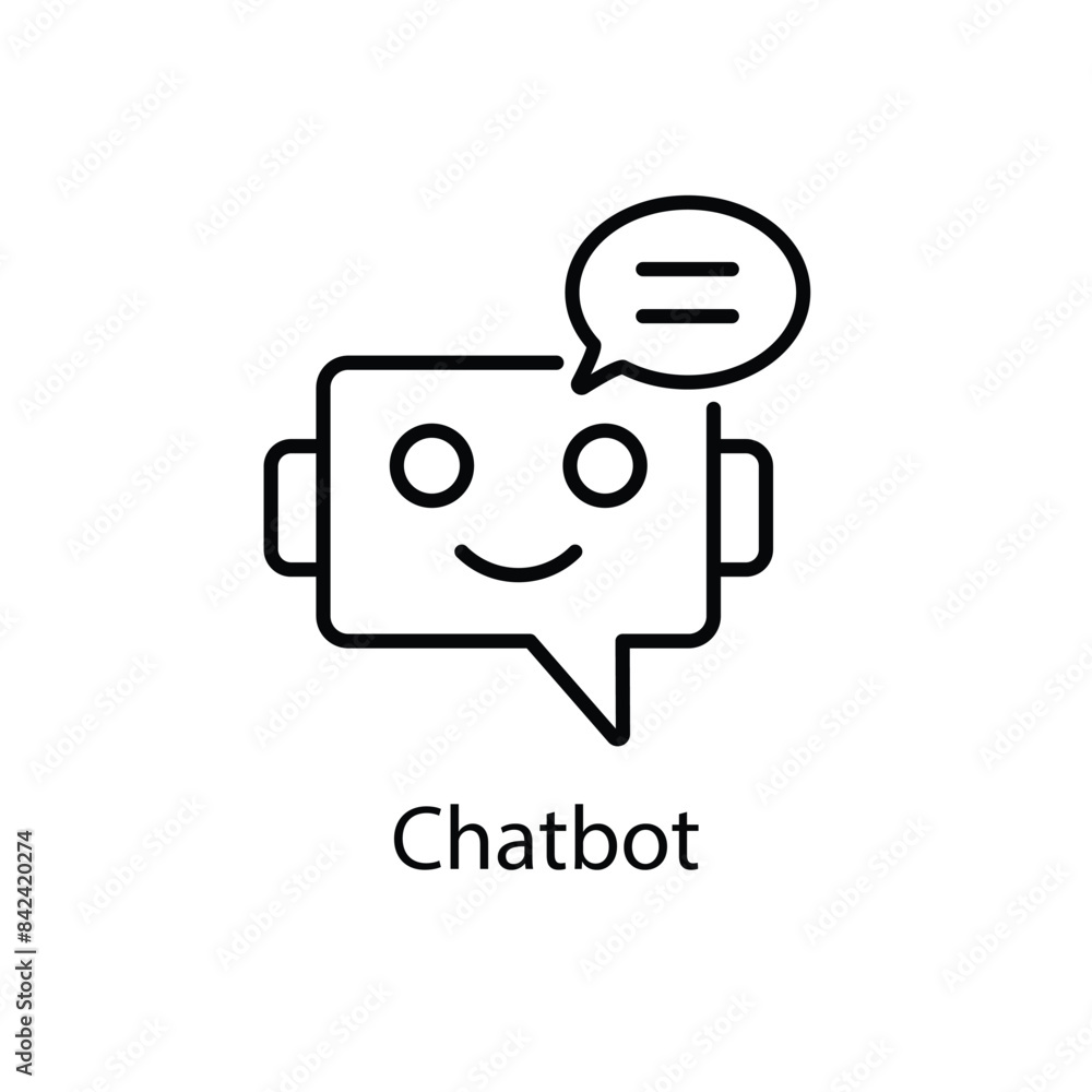 Chatbot vector icon Chatbot vector icon