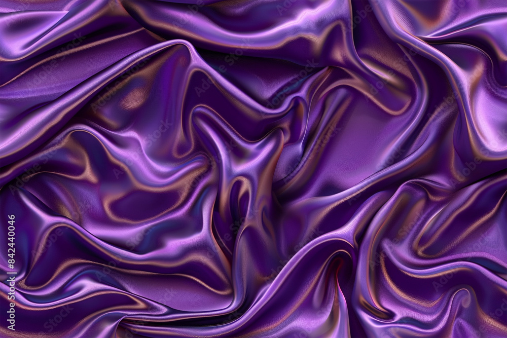 Obraz premium Elegant Luxury Purple Silk satin background fabric texture, elegant fashion textile material