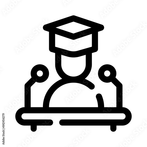 graduated line icon