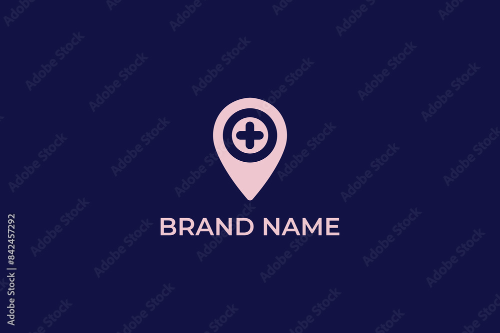 location pin logo, location pin health logo, medical logo, plus sign medical logo, logomark location pin logo, location pin health logo, medical logo, plus sign medical logo, logomark