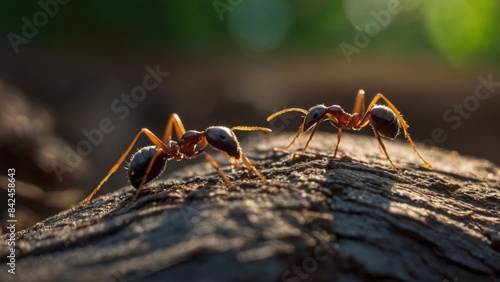 Resilience of Ant Colonies Against Environmental Challenges
 photo